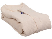 Letní 3D spací pytel mušelín moka