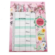 Diářová razítka Stampo Bullet Journal 67 ks - Rodinný kalendář Aladine 