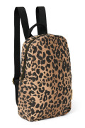 Cotton Mini Backpack Brown Leopard Studio Noos