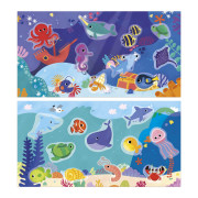 My arts&crafts Mini Znovupoužitelné nálepky Moře od 18 měsíců Janod