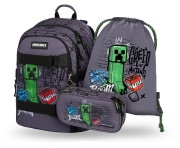 Set 3 Skate Minecraft TNT: Batoh, Etue, Sáček Baagl