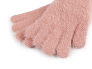 Dětské pletené rukavice chlupaté