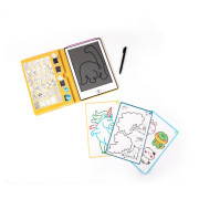 Průhledná LCD tabulka se 30 šablonami Kvído