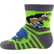 Ponožky kojenecké Krteček obrázkové mix pro kluky (3 páry)