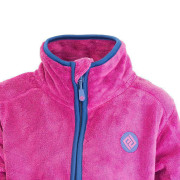 Mikina dětská chlupatá se stojáčkem, Pidilidi fuchsia
