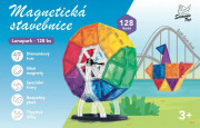 Magnetická stavebnice Lunapark 128 ks