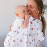 Mušelínové plenky Super Soft růžové 3 ks 70x70 cm BabyOno