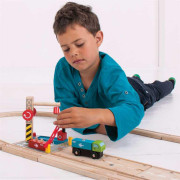 Kontejnerové překladiště Bigjigs Rail 