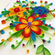 Květiny Sentosphere Quilling Art