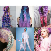 Pletený copánek Jumbo 60 cm FunCo