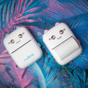 Dětská termotiskárna Maxlife MXTP-100 růžová