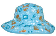 Dětský UV klobouček Kidz Banz oboustranný 2-5 let Moře aqua
