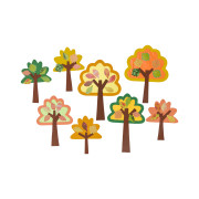 Kreativní sada První nalepovací zvířátka z listnatého lesa Haba