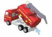 Hasičký vůz s funkční stříkačkou a pogumovanými koly - délka 52 cm Androni Heavy Trucks 