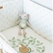 2-dílný bavlněný set do postýlky 0 m+ bonjourbébé