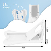 Dětský bezpečnostní zámek na posuvné dveře, 2 ks Sipo