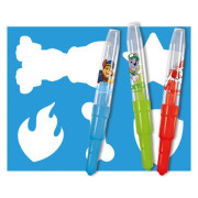 Foukací fixy 10+1 Tlapková patrola