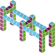 Geomag Magicube Art 64 dílků