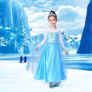 Dětský kostým Elsa Star s doplňky