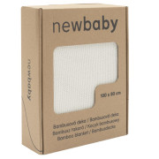 Bambusová pletená deka New Baby 100 x 80 cm
