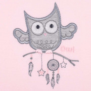 Kojenecké dupačky New Baby Owl Růžové