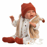 New Born 74018 Llorens - realistická panenka miminko se zvuky - 42 cm