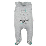 Kojenecké bavlněné dupačky New Baby Wild Teddy