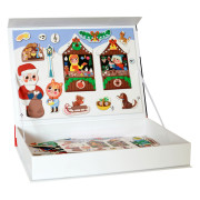 Magnetická kniha Vánoce – Christmas Magnetic Book Edukid