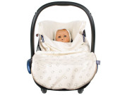 Letní fusak z bio bavlny do kočárku i autosedačky 