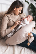 Bambusový polohovací polštář MiniRelax 150 cm Babymatex