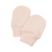 Kojenecké rukavice svetrové Powder pink Esito