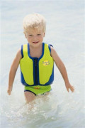 Dětská plavací vesta 1-6 let - zelenomodrá