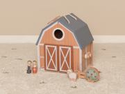 Domeček pro panenky dřevěný přenosný Farma Little Dutch