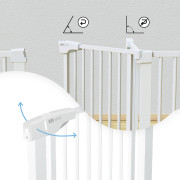 Zábrana set 75 - 103 cm (základna + 2 x nástavec 7 / 14 cm) Sipo