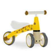 Dětské odrážedlo 1st Ride se třemi koly Giraffe Yellow Hauck