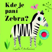 Kde je paní Zebra? Plstěná okénka a zrcátko!