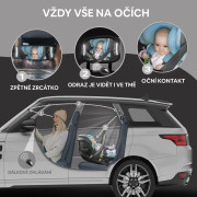 Zrcátko s LED osvětlením Zopa Black
