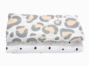 Zavinovačka bavlněná mušelínová 2 ks 100x120 cm Motherhood