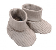 Rostoucí žebrovaný overálek, čepička a botičky Nature - toffi Baby Nellys