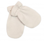 Soupravička do porodnice 5D Made with love béžová, cappuccino Baby Nellys