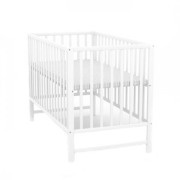 Postýlka pro miminko Nature 120 x 60 cm bílá Nellys