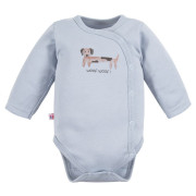 Zavinovací body Puppy Playtime modré s dlouhým rukávem Eevi