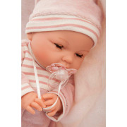 BIMBA 14155 - Mrkací panenka miminko se zvuky 37 cm