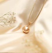 Těhotenská rolnička - Měděná