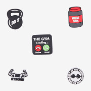 Amulety - ozdoby na boty Amuletz No pain, no gain mix Coqui