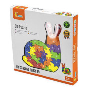 3D Puzzle Viga - Šnek s písmenky