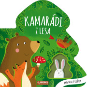 Knížka Kamarádi z lesa 20 x 20 cm