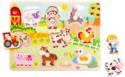 Vkládací puzzle Farma 