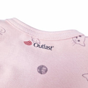 Body tričko smyk TISK Outlast® Sv.starorůžová koťátka