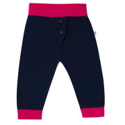 2-dílná bavlněná souprava New Baby Funny růžovo-modrá